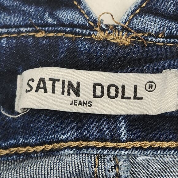 Satin Doll High Rise Skinny Women's Jeans Size 18 Blue Denim Pants NEW - Picture 7 of 9